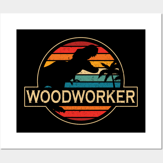 Woodworker Dinosaur Wall Art by SusanFields